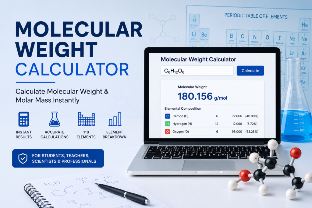 Molecular Weight Calculator molecular weight calculator