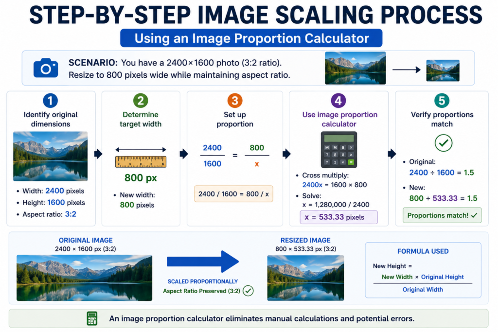 Image Proportion Calculator: Resize Without Distortion image proportion calculator example