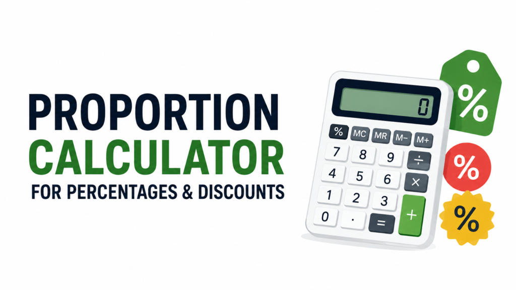 proportion calculator for percentages